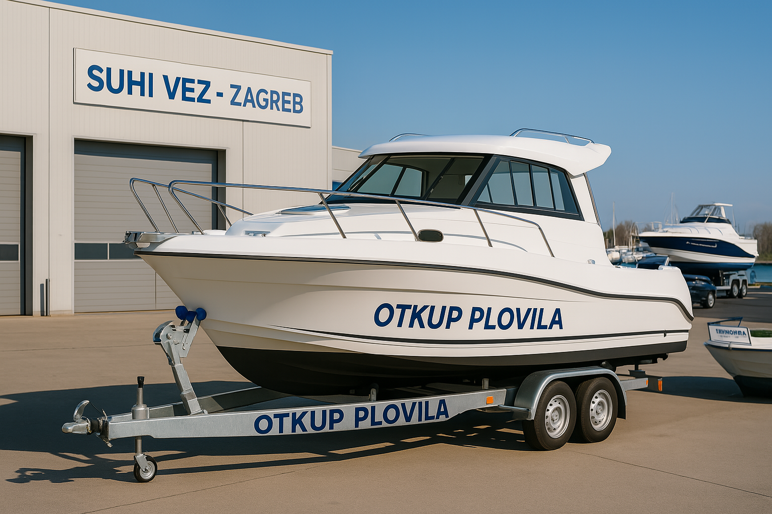 Otkup i prijevoz plovila, najam suhog veza u Zagrebu – brza i pouzdana usluga